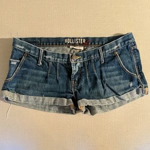 Denim jeans shorts